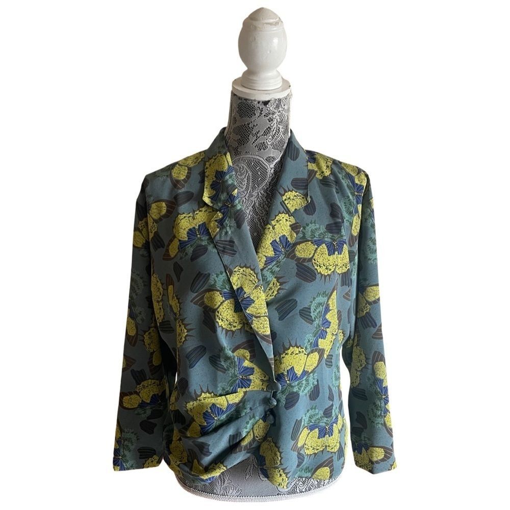 ALIS by Sera Butterfly Print Blazer